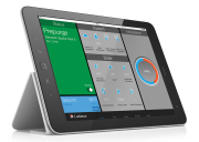 The Lochinvar Con-X-us app controller in use via an iPad.