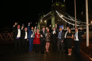 The HVR Awards 2019 winners against the backdrop of Tower Bridge