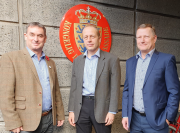 Left to right: John Barker, Per Andersen and Peter Lange.