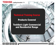 A screen shot of the training portal.