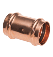 A >B< Press copper fitting.