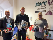 Companies such as Aspen Pumps have donated toys to More Radio to support vulnerable children charities.