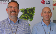 Andy Hooper and Alastair Kay, LG Electronics.