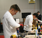 Left to right: Jack Newton and Dominic Dray.