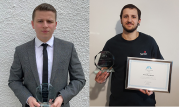 JTL Apprentices of the Year Callan Baker (left) and Arnie Humphreys (right)
