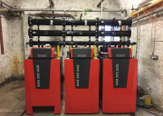 Off-site cascade arrangement for Remeha's Gas 220 Ace boilers 