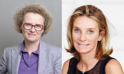 Cecile Helme-Guizon and Sophie le Tanneur