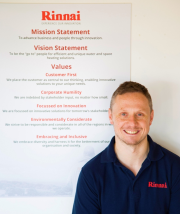 Rinnai’s Chris Goggin