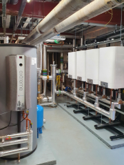 Mikrofill supplied a new boiler and hot water generation plant to the Holiday Inn in Bromsgrove