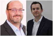 Mark Wilkins, director of technologies and training at Vaillant and Steve Richmond, head of marketing and technical at Rehau 