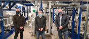 Patrick Harvie visits Queens Quay to announce Heat Network Fund