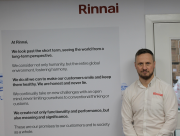 Chris Goggin, operation director for Rinnai