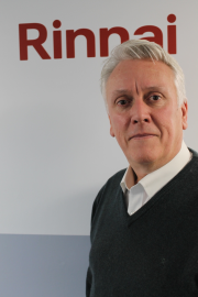 Tony Gittings, managing director of Rinnai UK
