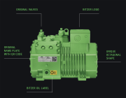 As a safeguard against counterfeit products, BITZER marks all compressors and genuine spare parts with a QR code