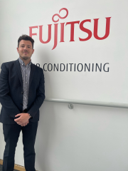 Lewis Harrison has been promoted at Fujitsu General Air Conditioning UK