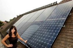 Actress chooses Ploughcroft solar panels