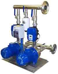 Economically priced water pressure boosting and pressurisation units