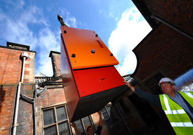 Carbon-neutral heating for Sudbury Hall