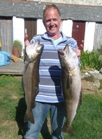Ken Strong makes a good catch