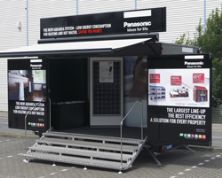 Panasonic hits the road with Aquarea heat pump