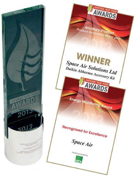 Double winners at the National Heat Pump Awards