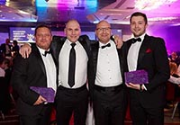 Members of the Hargreaves team at the BESA National Awards.