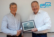 Duncan Lewis (left) with former BPMA president, Peter Reynolds. 
