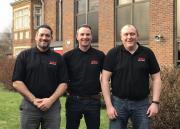 The new additions to the technical sales management team at Alpha Heating Innovation.