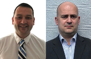 Tom Dickson, technical sales manager for Scotland and Northern Ireland, and Micky Simpson, technical sales manager for London and the South East.