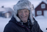 Ake, who runs the Naimakka weather station, lives in Sweden