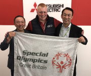 Mitsubishi Electric is the official partner of Special Olympics GB.