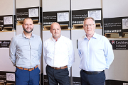 The new Lochinvar leadership team (left to right): Liam Elmore, Eelco van Driel and David Pepper.