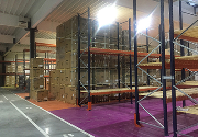 Inside the new distribution centre.