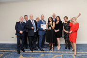 The Panasonic team at the HVR Awards 2018.