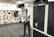 Paul Smith, CIAT UK head of sales, at the new Leatherhead training centre.