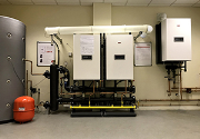 Inside the commercial training hub at Vokèra’s London Colney head office.