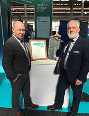 Darren Yourell (left) and Karl Carrick from Hevac.