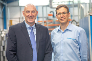Andy Bews of Carter Environmental Engineers (left) and James Stansfield of Filtermist.