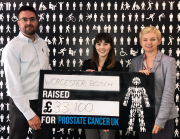 Worcester Bosch has raised £33,100 for Prostate Cancer UK.