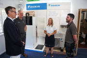 MP Michael Tomlinson at H2ecO Daikin Sustainable Home Centre launch