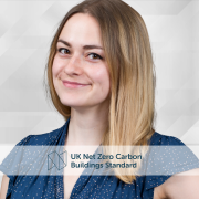 Katie Clemence-Jackson, the new chief of Net Zero Carbon Buildings Standard