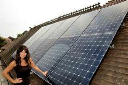Actress chooses Ploughcroft solar panels