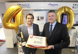 Joint birthday celebrations for Swale and Worcester
