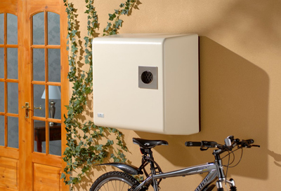 HRM launches easy-fit system x-ternal condensing boiler
