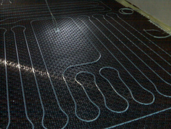Timoleon launches new fast and flexible fixing system for underfloor heating pipes