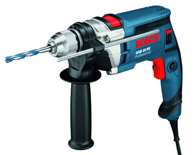 The fastest in its class: The Impact Drill GSB 16 RE Professional from Bosch