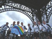 MD peddles to Paris helping raise £17,000 for sick kids