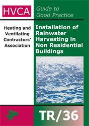HVCA publishes rainwater harvesting guide