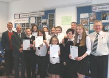 Silver CREST awards presented to high school pupils