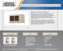 Benson Heating releases new-look website 